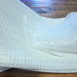 Light blue Sheer Textured / Curtain Fabric